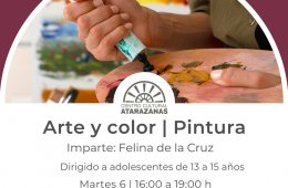 Imagen muestra de la actividad: Arte y color l Pintura