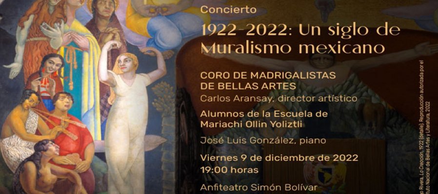 1922-2022 Un siglo de Muralismo Mexicano