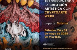 Imagen muestra de la actividad Transformando la creación artística con CRYPTOARTE WEB3