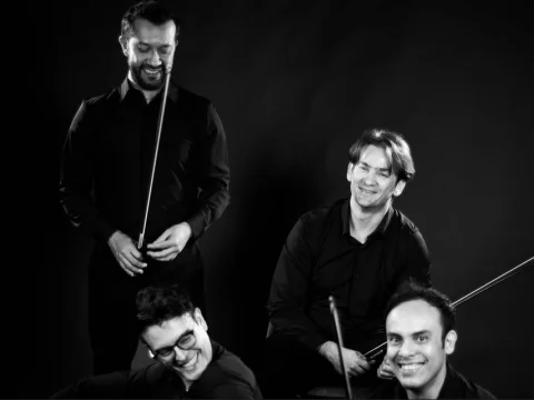 Cinco comisiones: obras latinoamericanas (Cuarteto de Cuerdas de Bellas Artes y Manuel Hernández, clarinete)