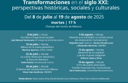 Imagen muestra de la actividad Curso de verano Transformaciones en el siglo XXI