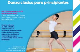 Imagen muestra de la actividad Danza Clásica para Principiantes