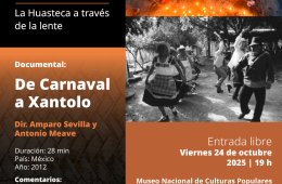 Imagen muestra de la actividad Documental De Carnaval a Xantolo