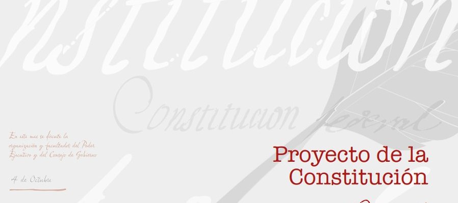 Proyecto de la Constitución 1824