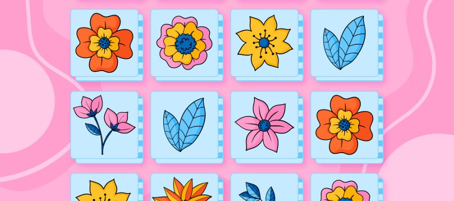 De la tierra crece: memoramas de plantas