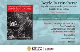 Imagen muestra de la actividad Desde la trinchera: Brigada campesina de ajusticiamiento....