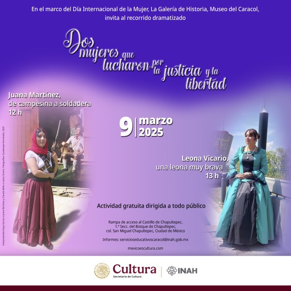 Actividad: Dos mujeres que lucharon por la justicia y la libertad.