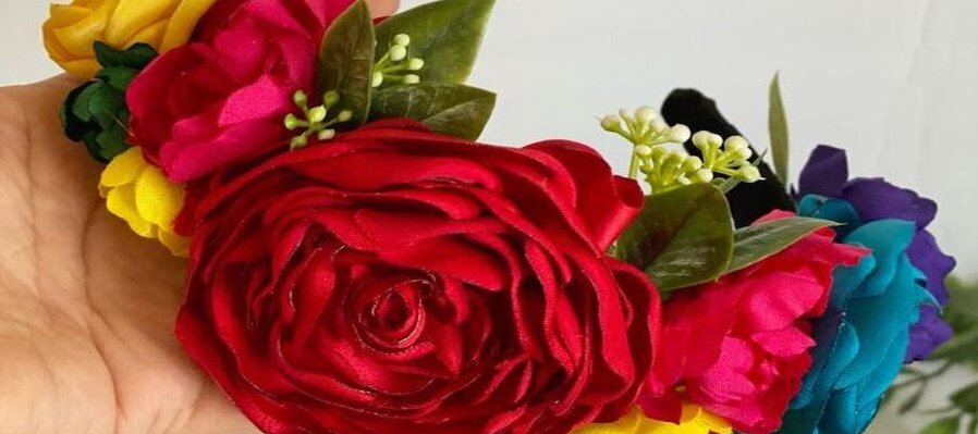 Diadema de flores