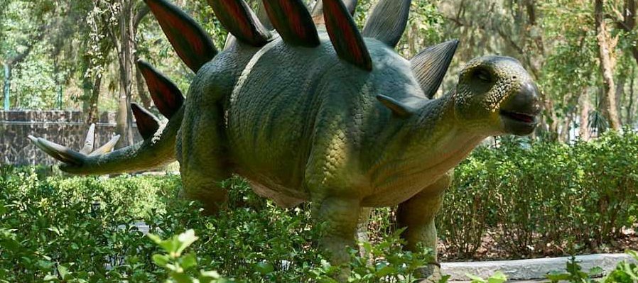 Dinos en Los Pinos