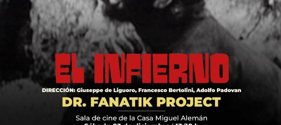 El Infierno, musicalizada en vivo por Dr. Fanatik
