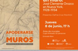 Imagen muestra de la actividad: Charla "En busca de un muro: José Clemente Orozco en Nueva York, 1928-1934"