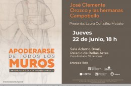 Imagen muestra de la actividad: Charla "Murales en movimiento. José Clemente Orozco escenógrafo y las hermanas Campobello"