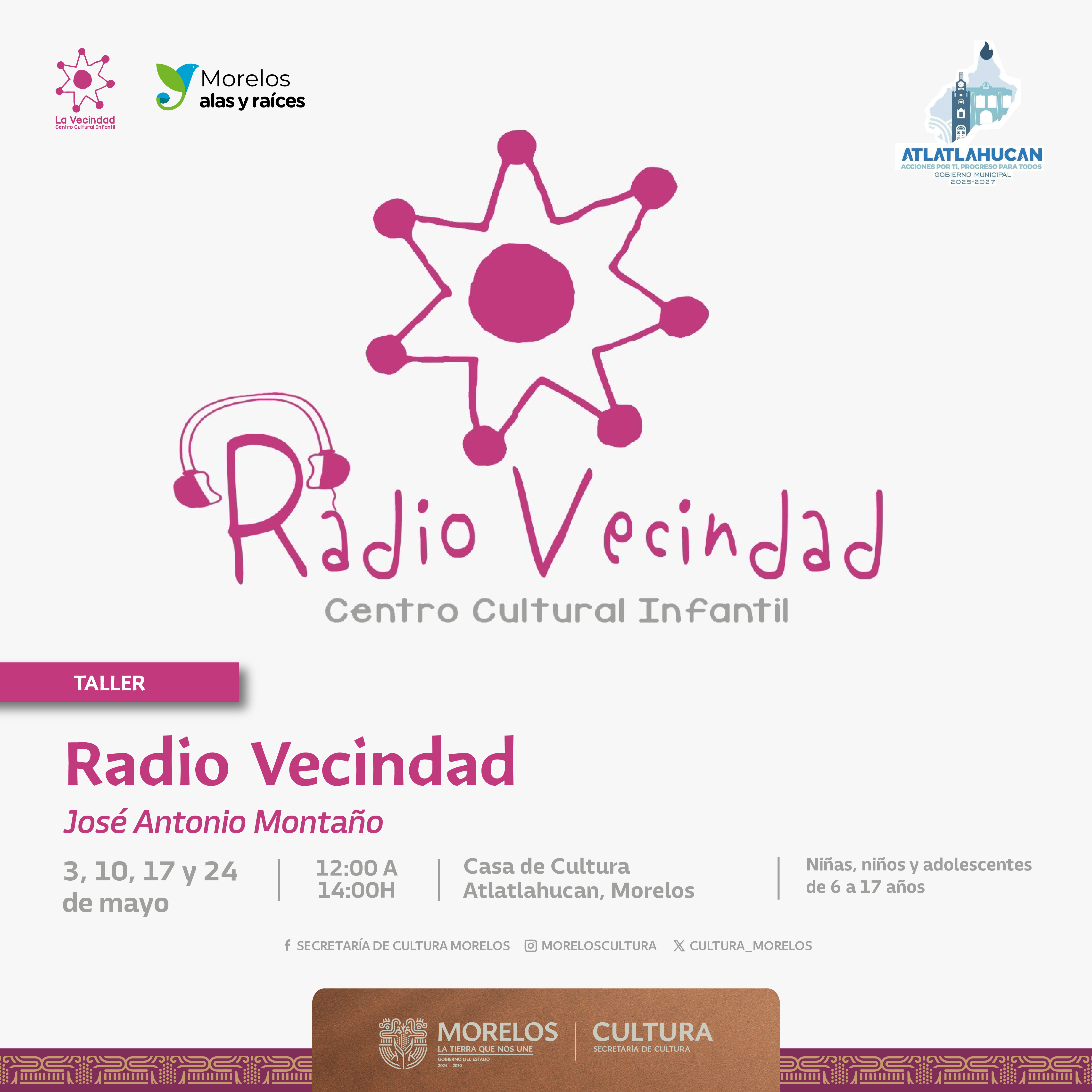 Imagen muestra de la actividad Radio Vecindad