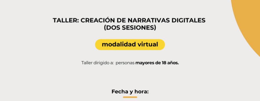 Creación de narrativas digitales
