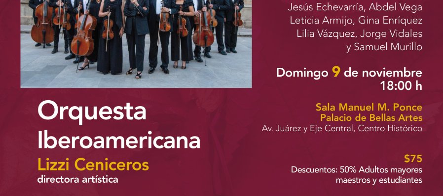 JORNADAS INBAL SACM / ORQUESTA IBEROAMERICANA