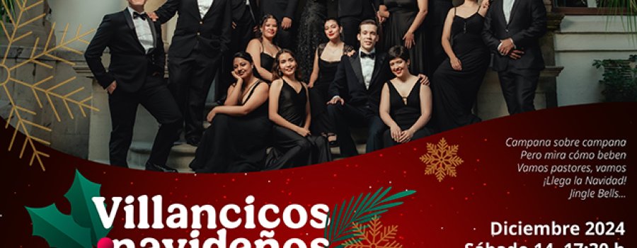 Villancicos navideños con el Ensamble Escénico Vocal