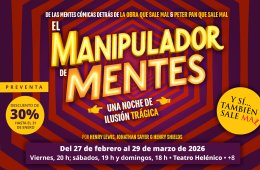 Imagen muestra de la actividad El manipulador de mentes. Una noche de ilusión trágica