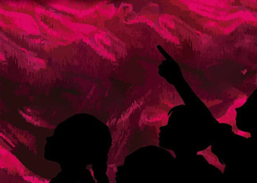 Imagen muestra de la actividad El dinosaurio y la estrella fugaz