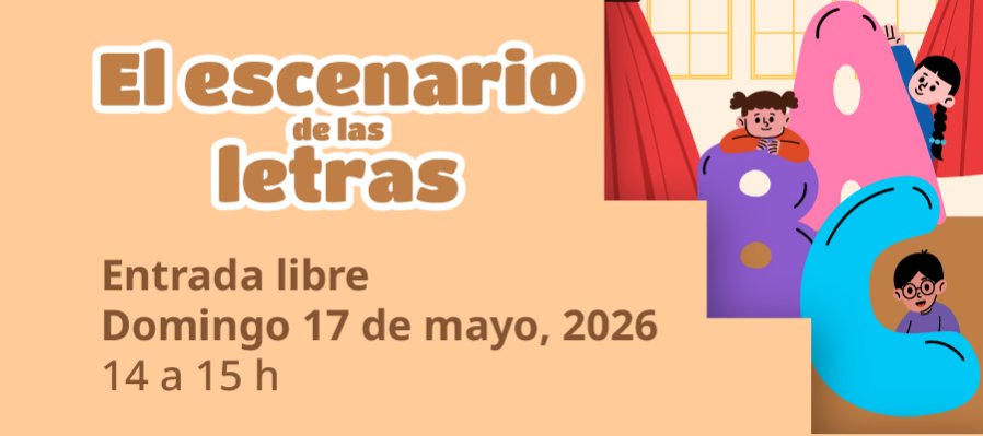 El escenario de las letras