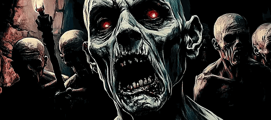 El tren de la carne de medianoche y en las colinas, las ciudades de Clive Barker