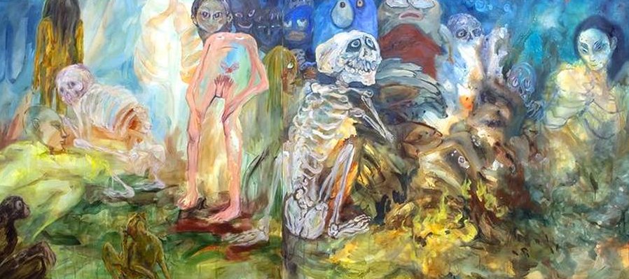 En el hilo de la noche, la trama del mundo