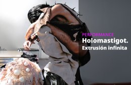 Imagen muestra de la actividad Holomastigot. Extrusión infinita