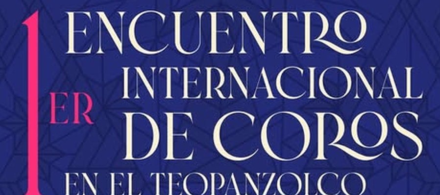1er Encuentro Internacional de Coros en el Teopanzolco
