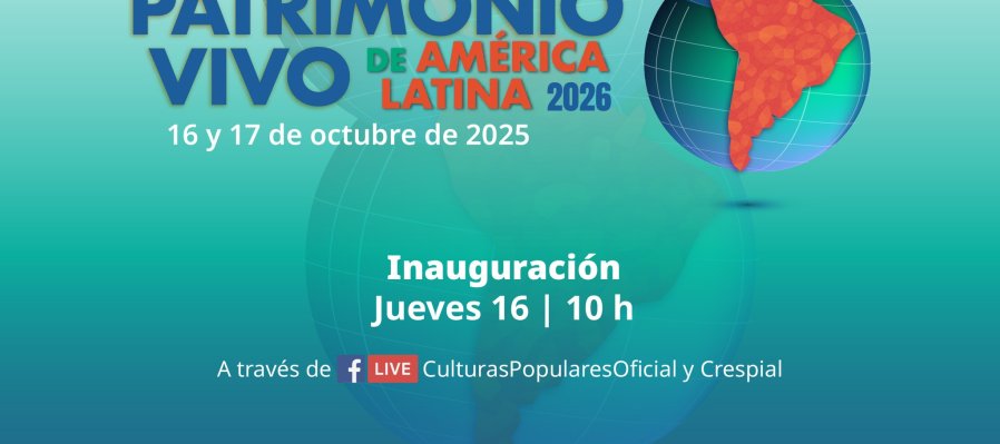 Conversatorios Rumbo al Encuentro de tradiciones culturales como Patrimonio Vivo