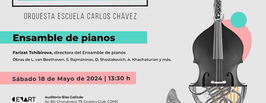 Festival de Ensambles de la OECCh| Pianos