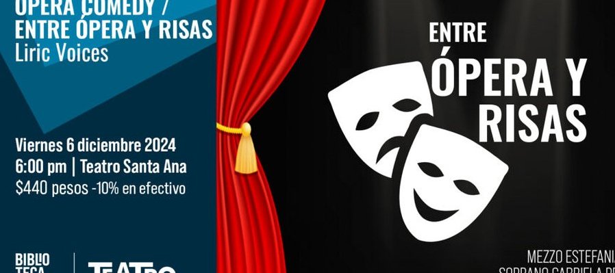 Concert Liric Voices: Opera Comedy / Entre Risas y Ópera