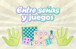Imagen muestra de la actividad Entre señas y juegos