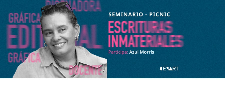 Seminario-picnic: Escrituras Inmateriales con Azul Morris