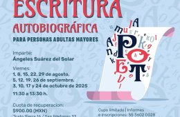 Imagen muestra de la actividad Escritura autobiográfica