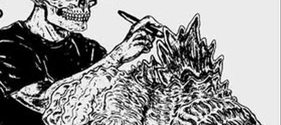 Escultura creación y modelado de kaijus