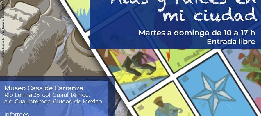 Instalación itinerante Alas y Raíces en mi ciudad