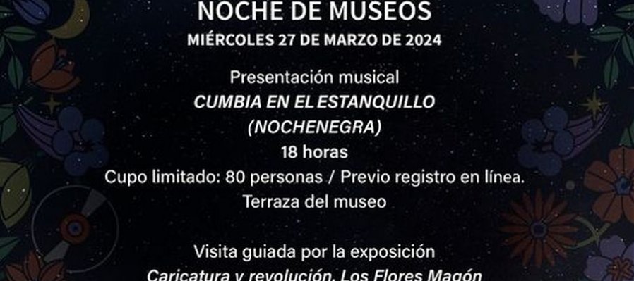 Noche de museos en el estanquillo