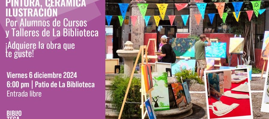 Expo Arte en La Biblioteca