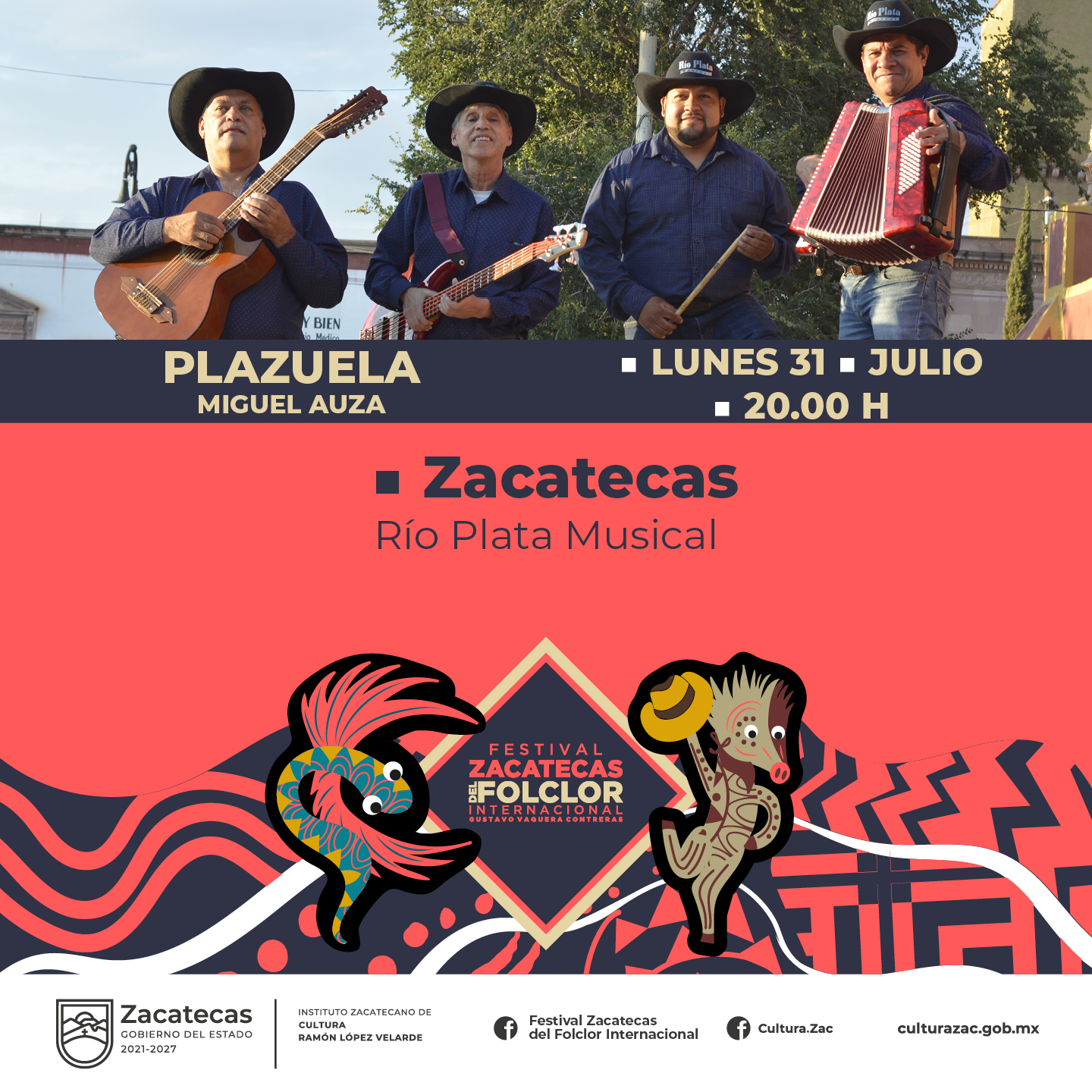 Río Plata Musical, ZACATECAS
