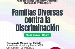 Imagen muestra de la actividad Familias Diversas contra la Discriminación