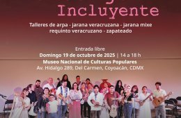 Fandango Incluyente Talleres de arpa- jarana veracruzana-jarana mixe requinto veracruzano- zapateado