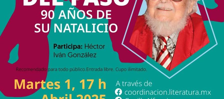 Fernando del Paso. 90 años de su natalicio
