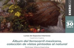 Álbum del Ferrocarril Mexicano, colección de vistas pin...