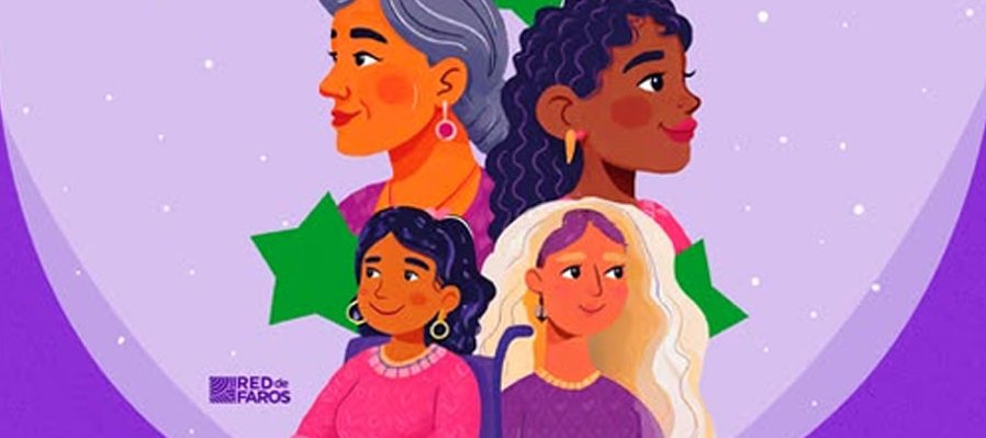 Mural por el día internacional de la mujer