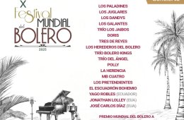 Imagen muestra de la actividad X Festival mundial del bolero