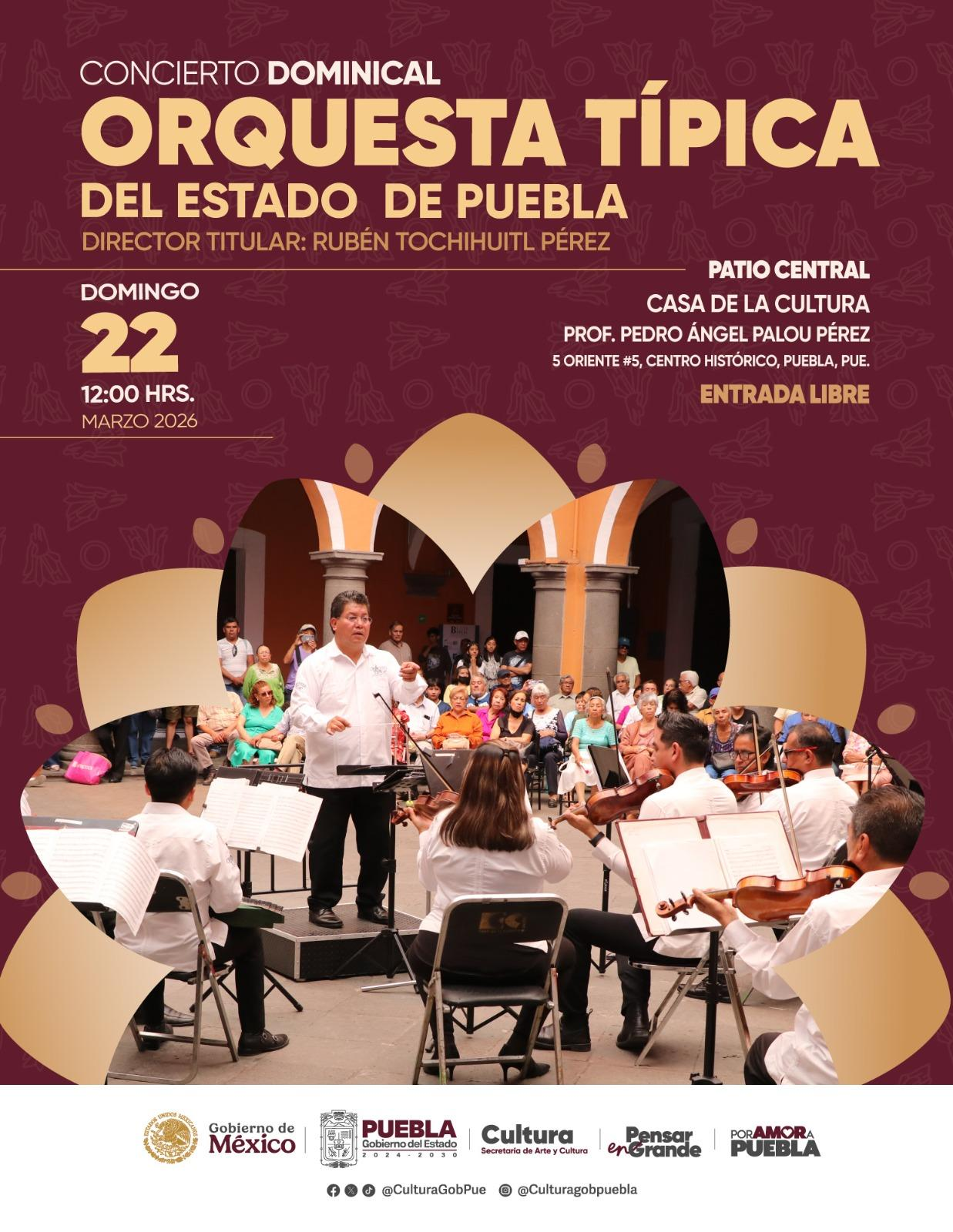 Imagen muestra de la actividad Orquesta típica del estado de Puebla