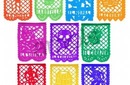 Imagen muestra de la actividad: Papel Picado