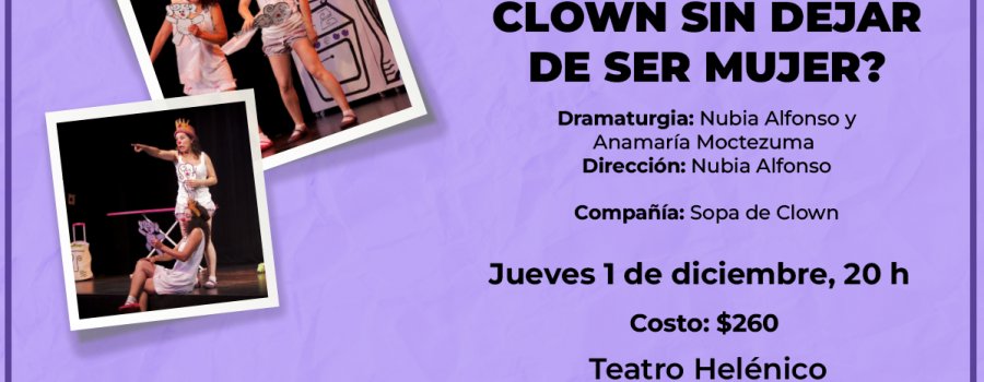 Fiú-fiú, ¿comó ser clown sin dejar de ser mujer?