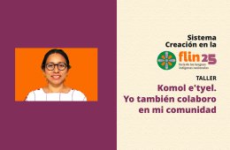 Imagen muestra de la actividad Yo también colaboro en mi comunidad (Komol etyel)