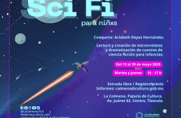 Imagen muestra de la actividad Sci Fi para niñxs