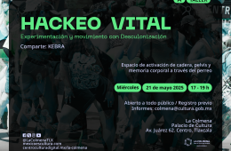 Imagen muestra de la actividad HACKEO VITAL: Experimentación y movimiento con Desculoni...